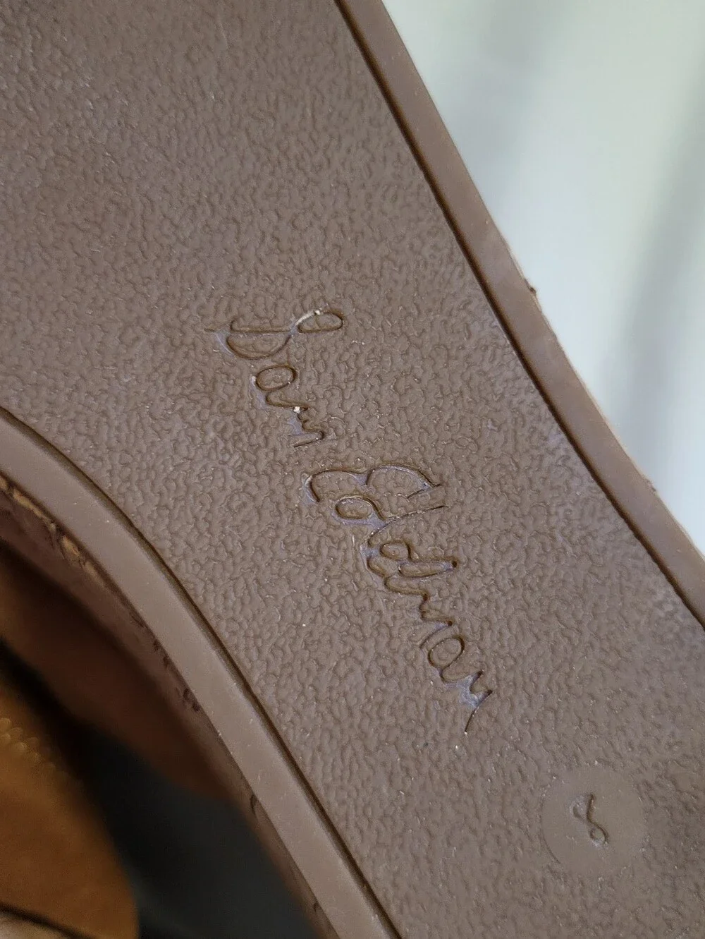 Sam Edelman Ranger Wedge Platform Sandals Women Size 8 Cork Heel Suede Upper - Picture 10 of 11